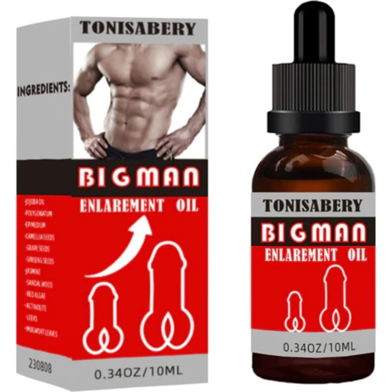 Aceite de Aumento para Hombres CRAZYLIFE F396-BIGMAN