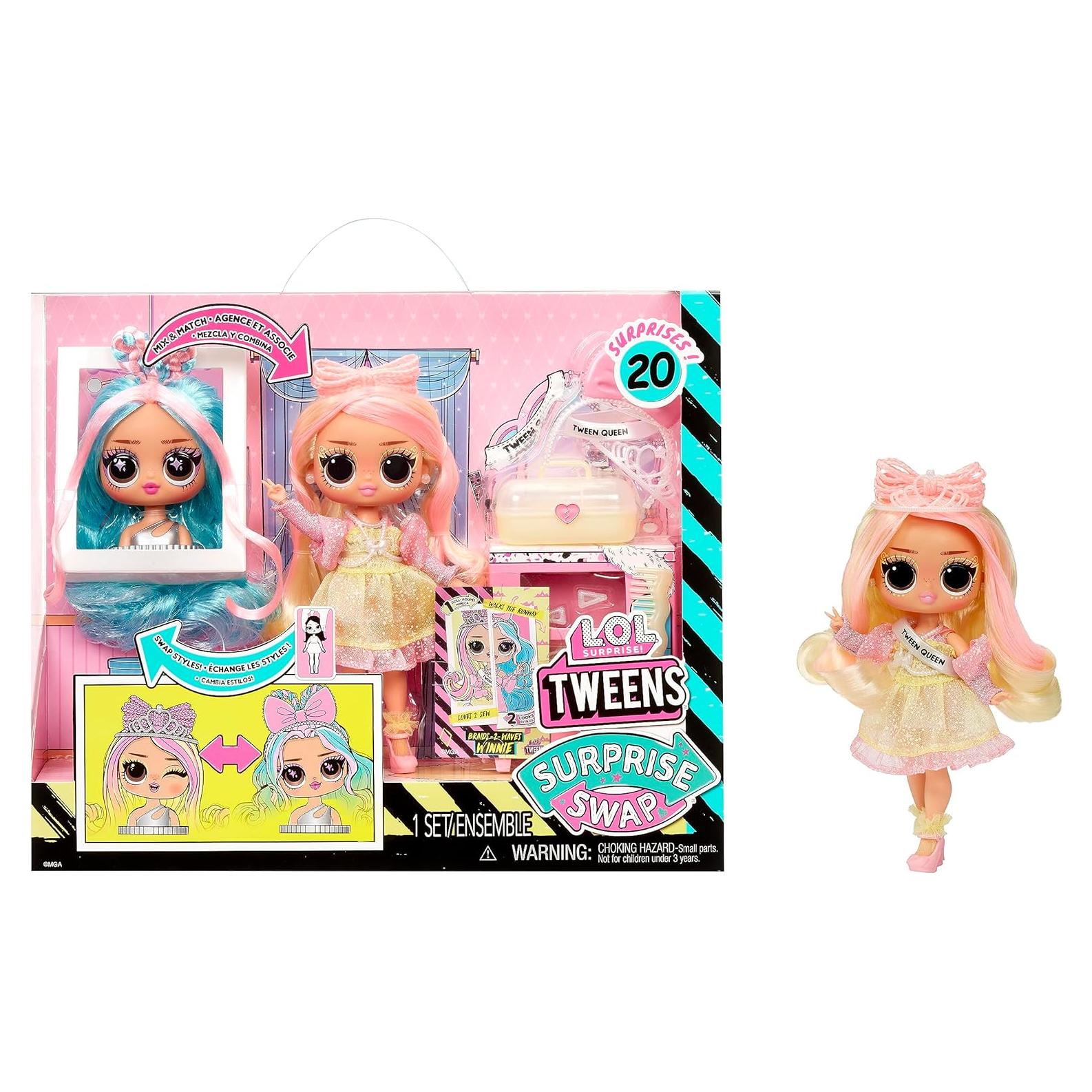 Muñeca L.O.L. Surprise Tweens Winnie con 20 Sorprisas