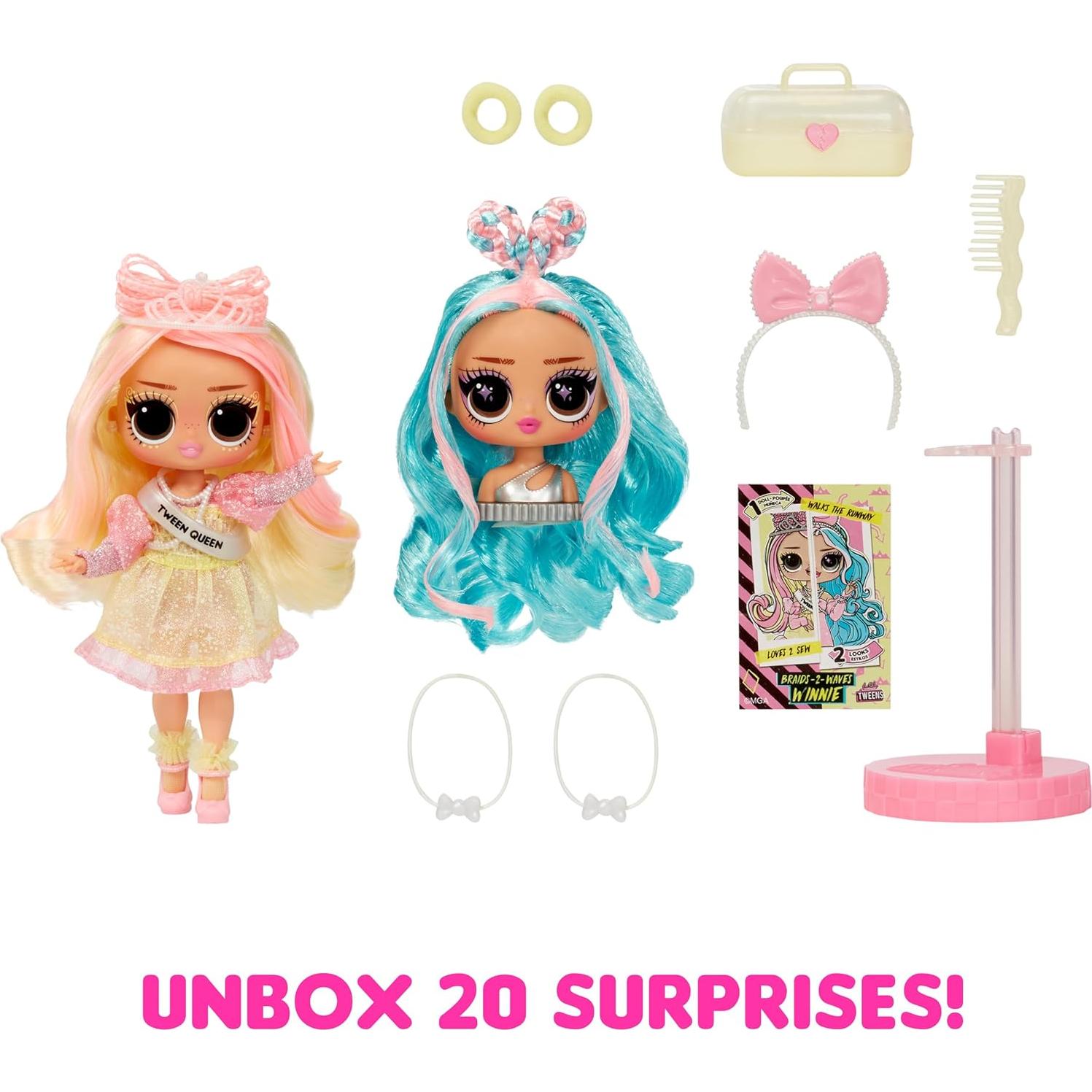 Muñeca L.O.L. Surprise Tweens Winnie con 20 Sorprisas