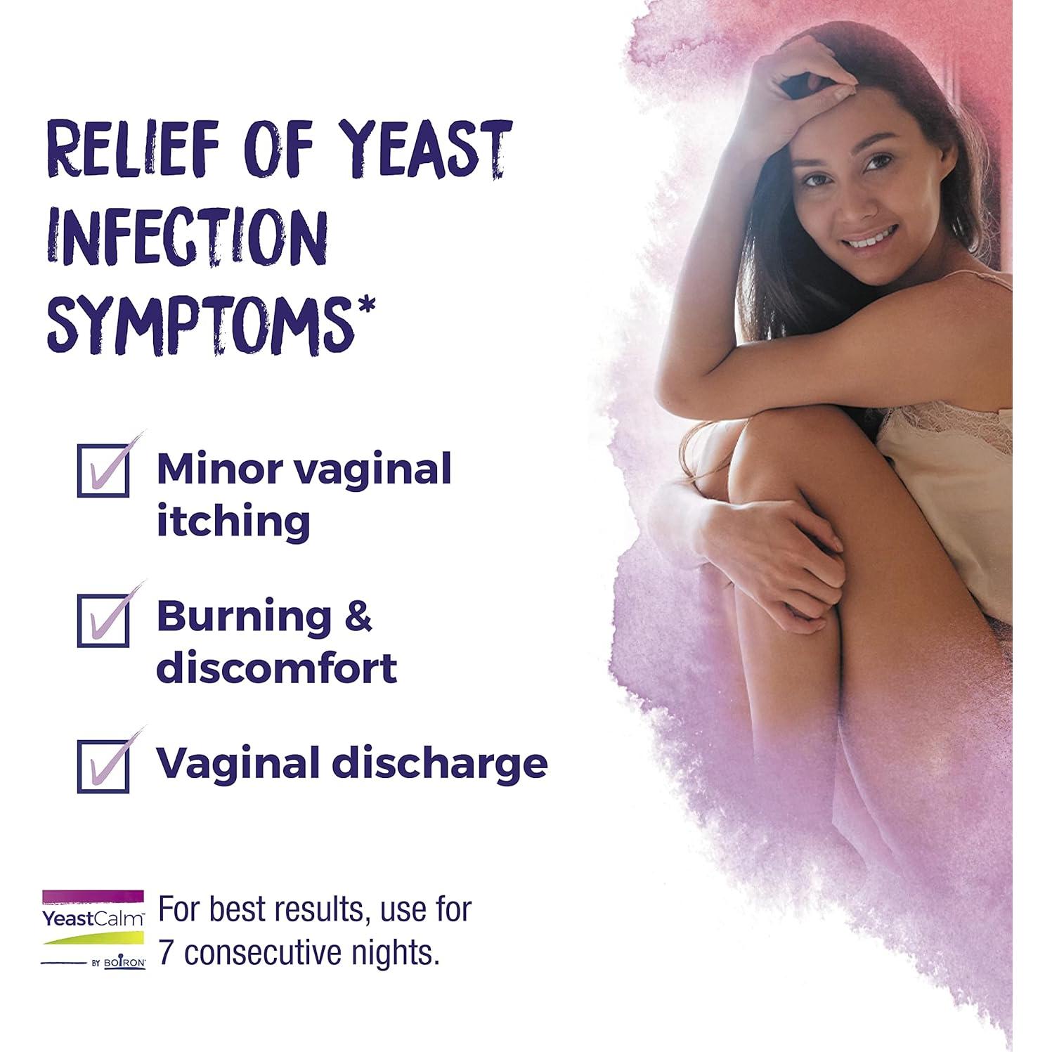 Suplementos Homeopáticos YeastCalm Boiron 7 Supositorios Vaginales