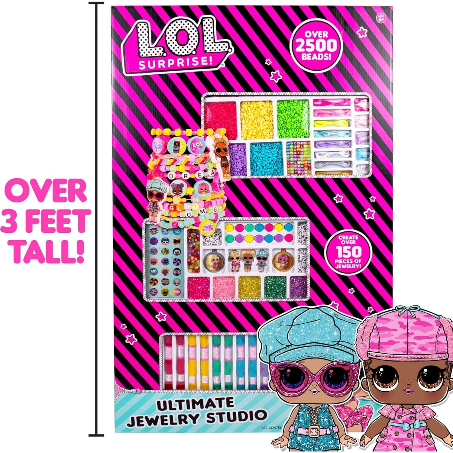 L.O.L. Surprise! Estudio Joyería 2500 Cuentas 150 Piezas