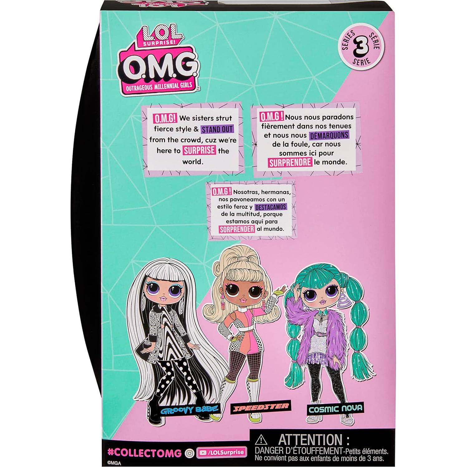 Muñeca L.O.L. Surprise! O.M.G. Cosmic Nova con Accesorios