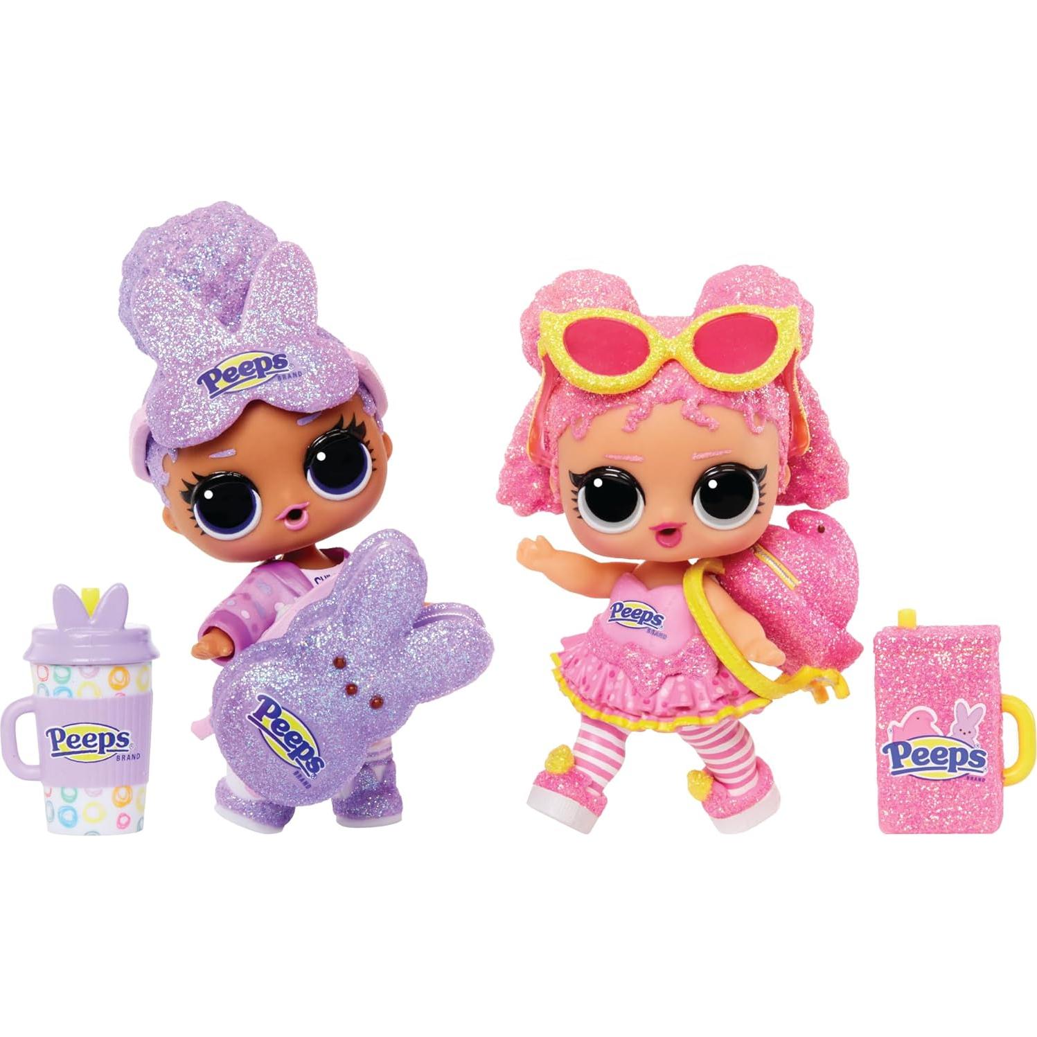 Muñeca L.O.L. Surprise! Ama Mini Dulces Peeps Conejito Acogedor - 7 Sorprisas, Edición Limitada