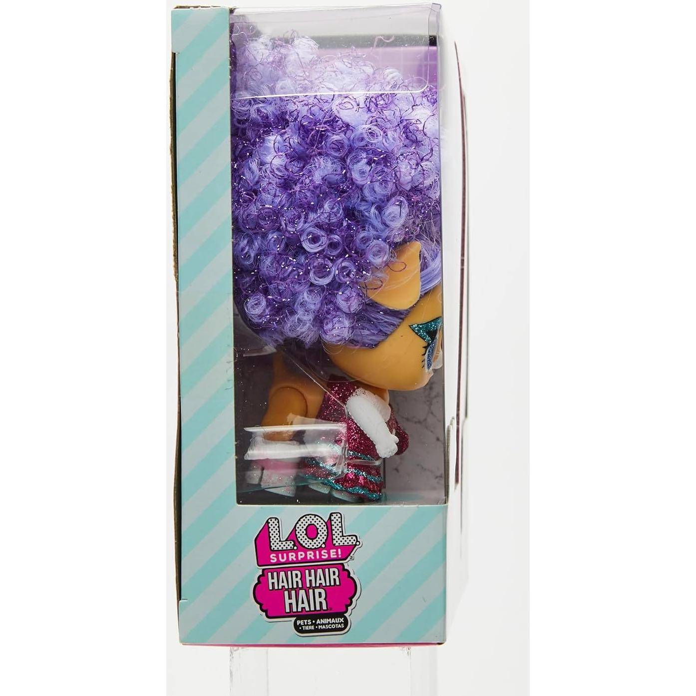 L.O.L. Surprise! Mascota de Pelo Real con 10 Sorpresas