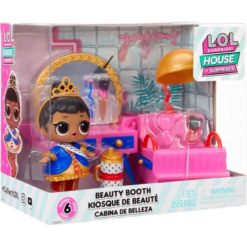 Set de Juego Cabina de Belleza L.O.L. Surprise! Su Majestad