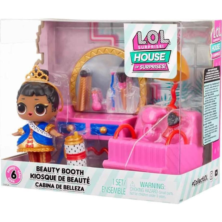 Set de Juego Cabina de Belleza L.O.L. Surprise! Su Majestad