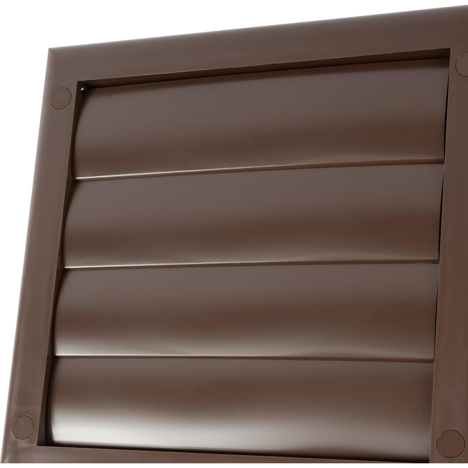 Rejilla de Ventilación ECOPRO VENT 10.16 cm Marrón con Persianas