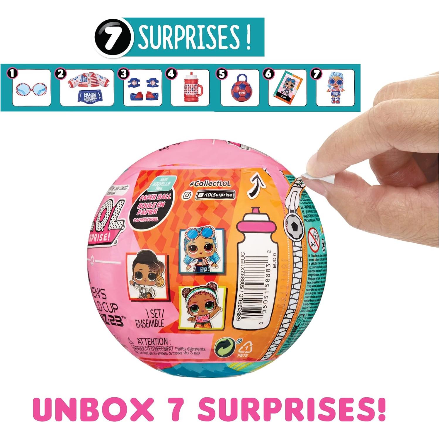 Muñeca L.O.L. Surprise Copa Mundial Femenina 2023 Ed. Limitada