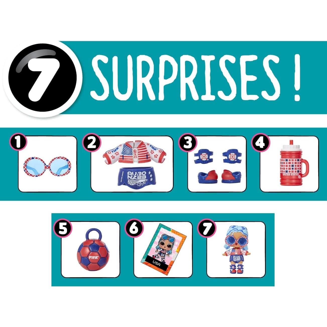 Muñeca L.O.L. Surprise Copa Mundial Femenina 2023 Ed. Limitada