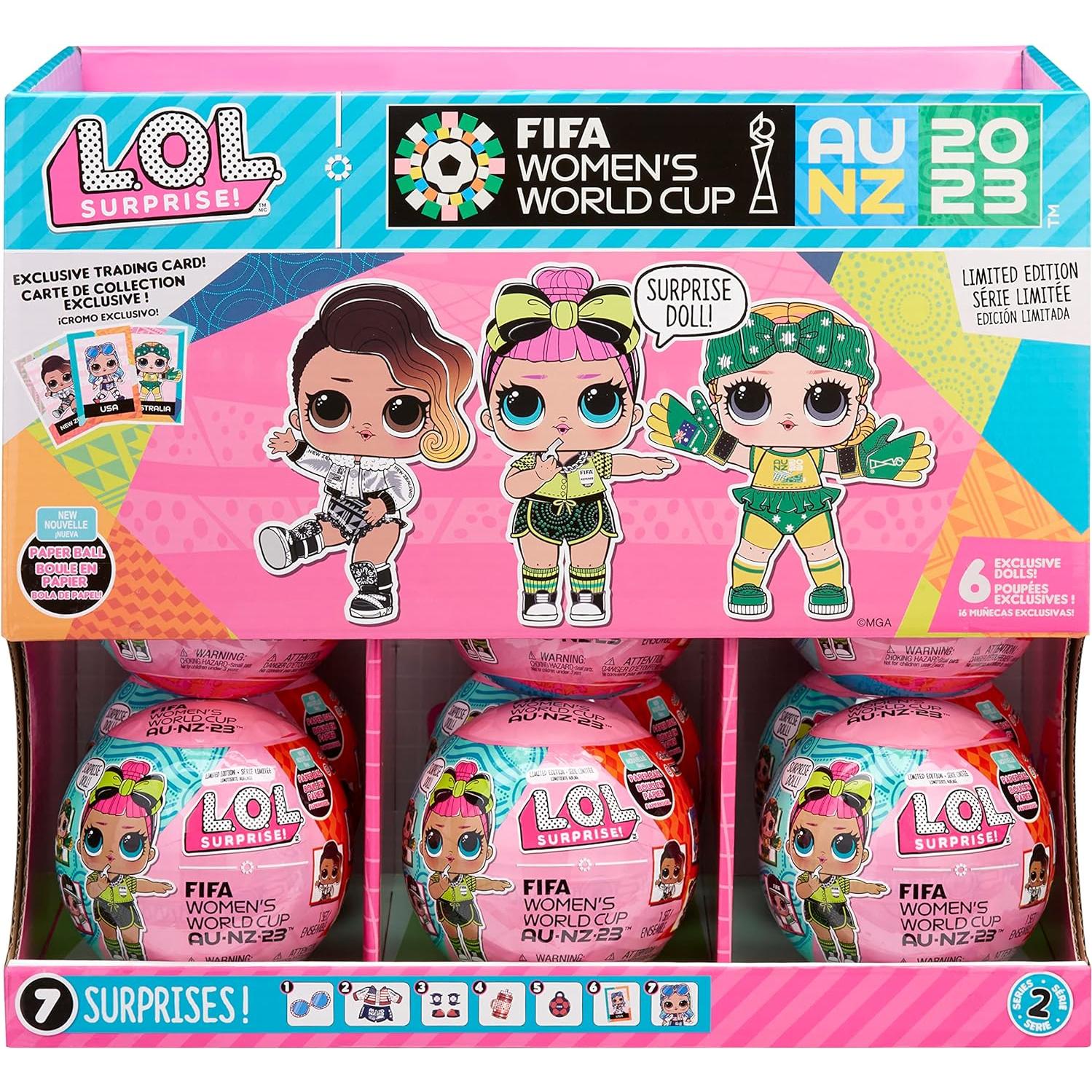 Muñeca L.O.L. Surprise Copa Mundial Femenina 2023 Ed. Limitada