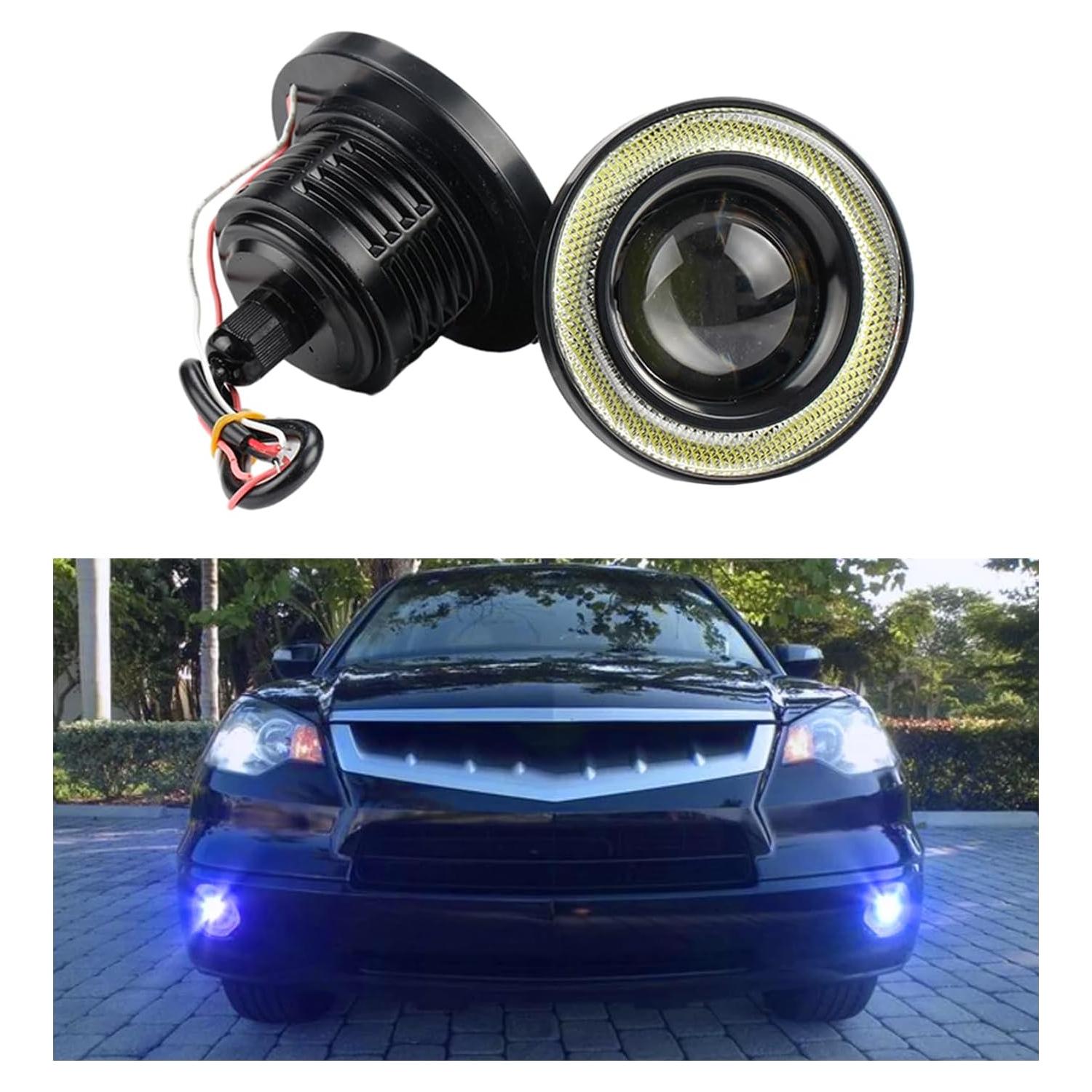 Luz de Niebla Angel Eye Dickno 2.5" Azul 30W Universal