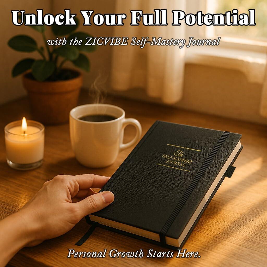 Diario de Autodisciplina ZICVIBE 2025 - Gratitud y Metas