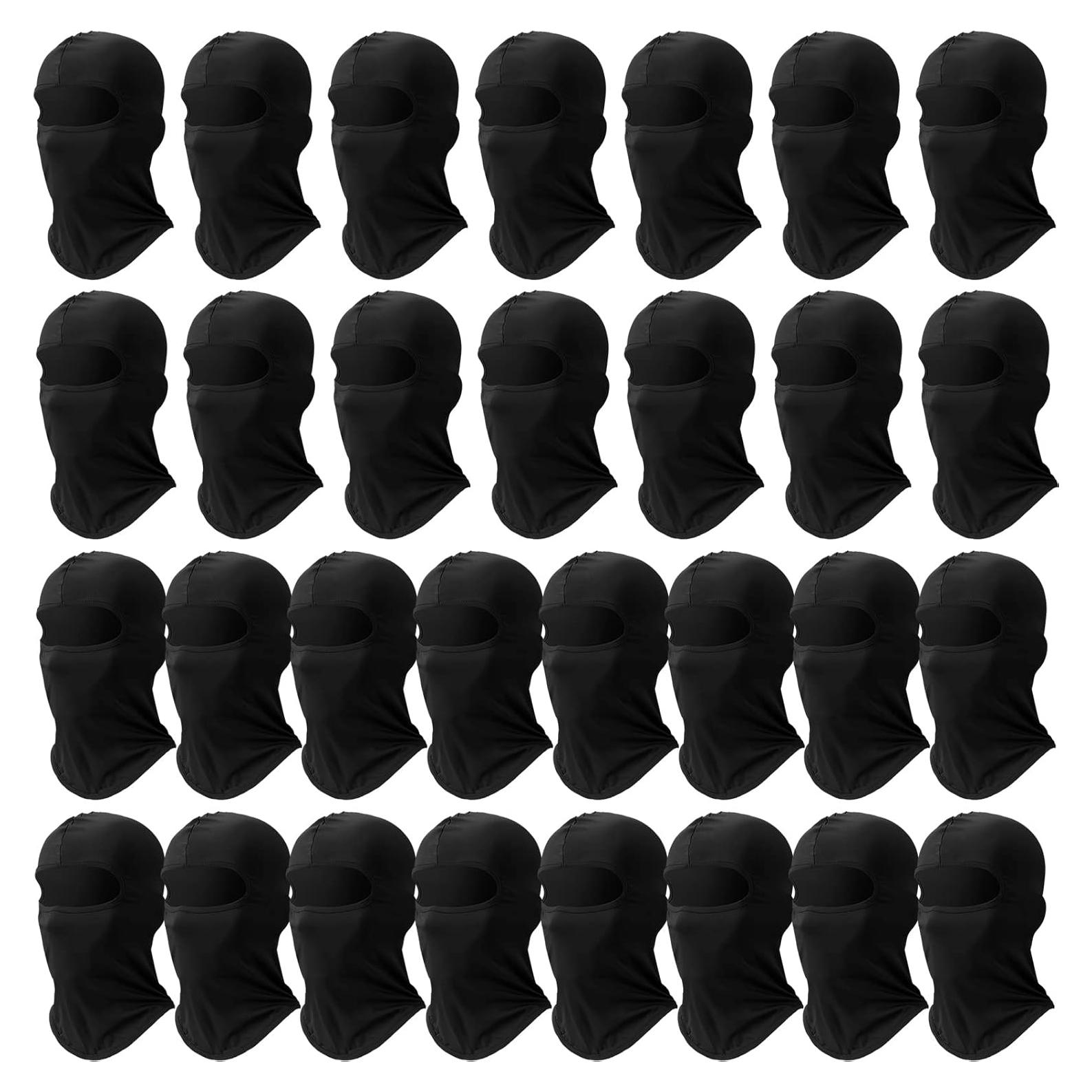 30 Piezas Máscaras Balaclava UV Protección para Hombres y Mujeres