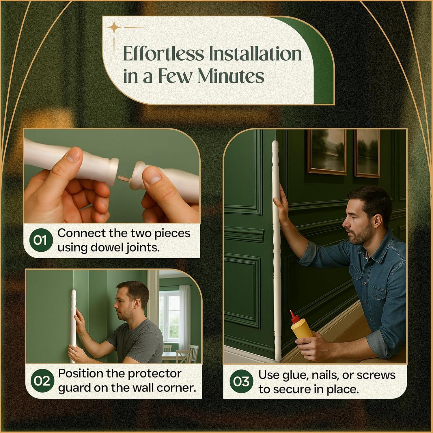 Protectores de Esquinas Renovators Supply 99 cm Madera de Haya