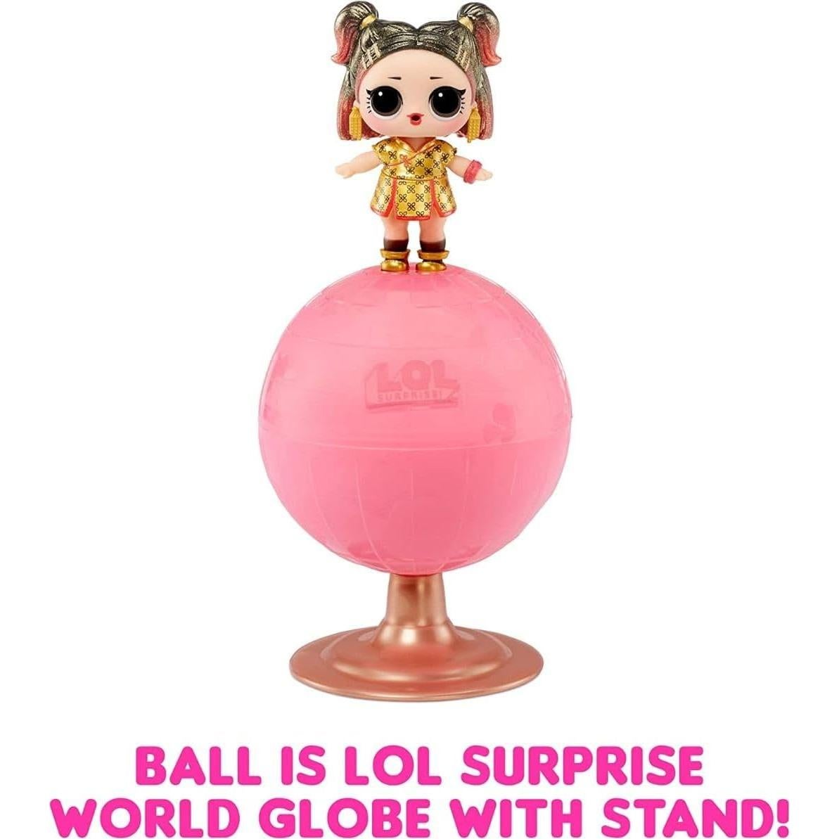 Muñeca de Viaje Mundial LOL Surprise! 8 Sorprisas y Accesorios