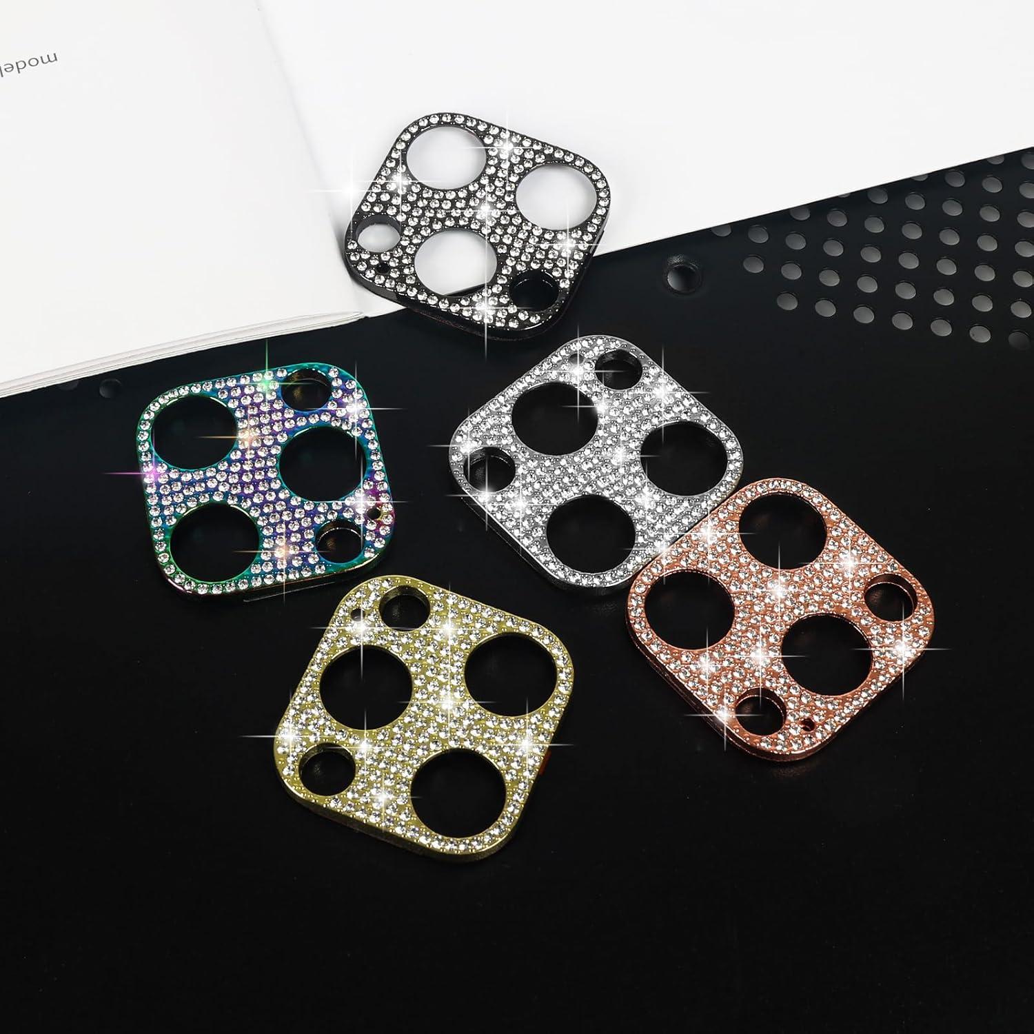 Protector de Lente de Cámara Brillante Omorro para iPhone 16 Pro - 2 Piezas