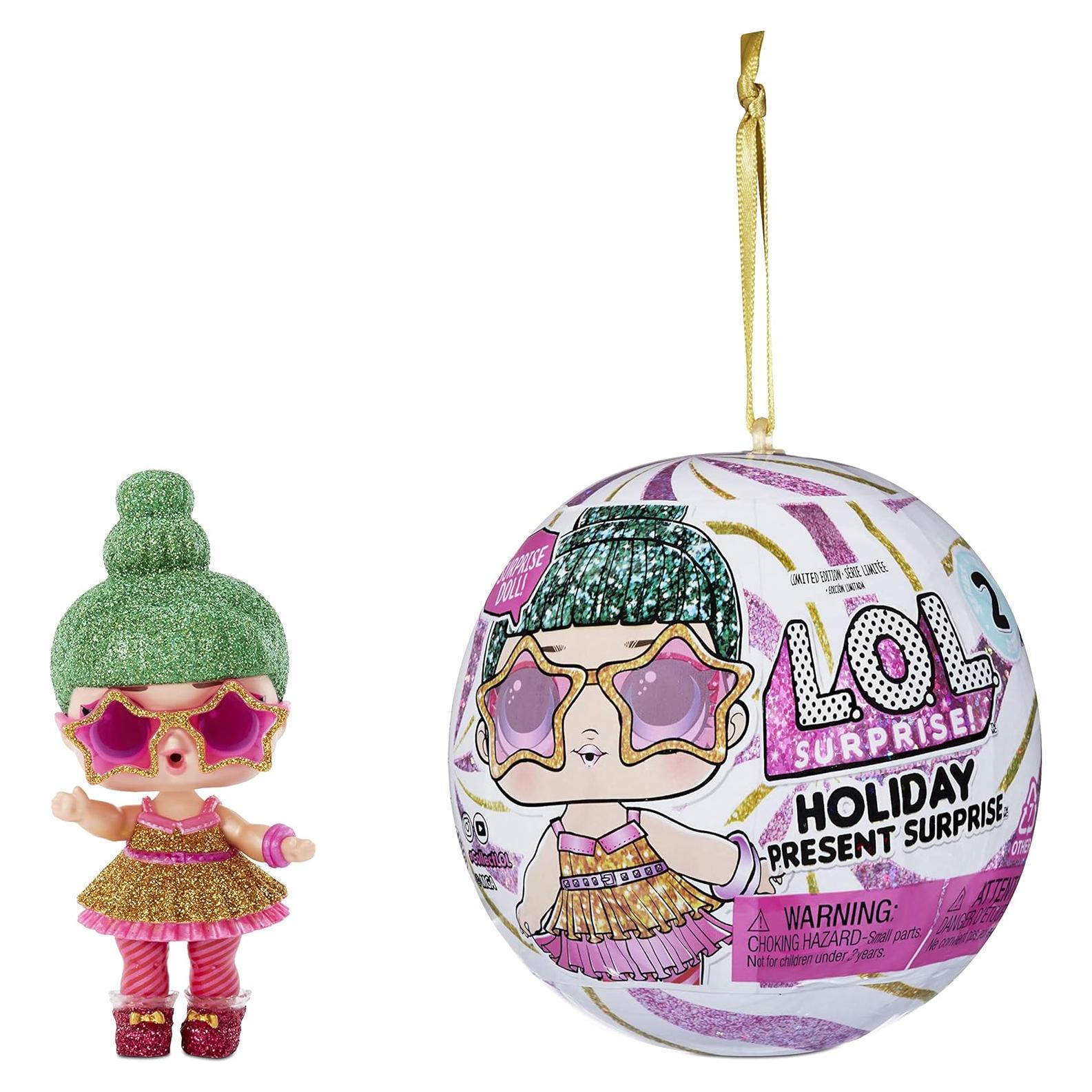 Muñeca L.O.L. Surprise! Holiday Supreme Tinsel con 8 Sorprisas