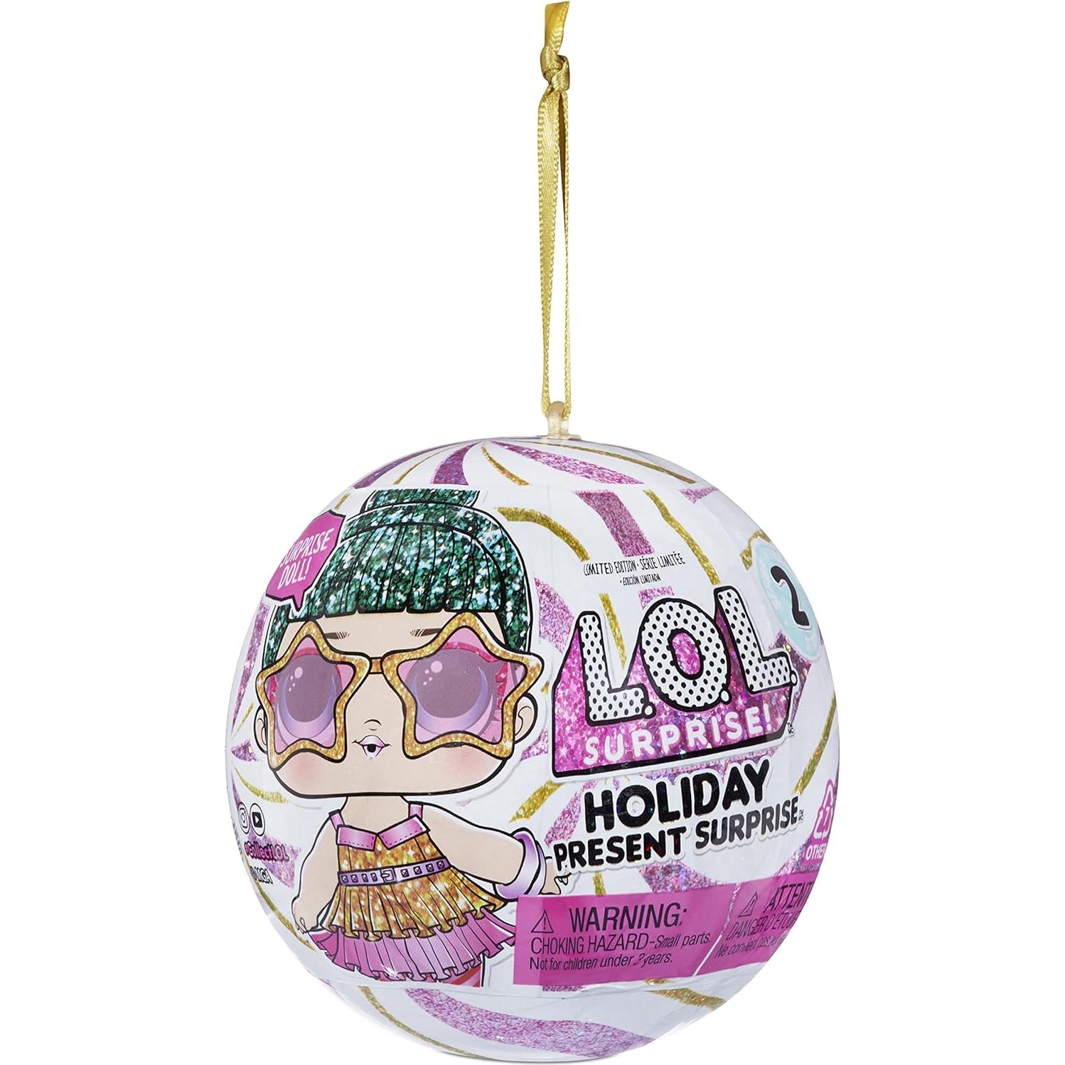 Muñeca L.O.L. Surprise! Holiday Supreme Tinsel con 8 Sorprisas