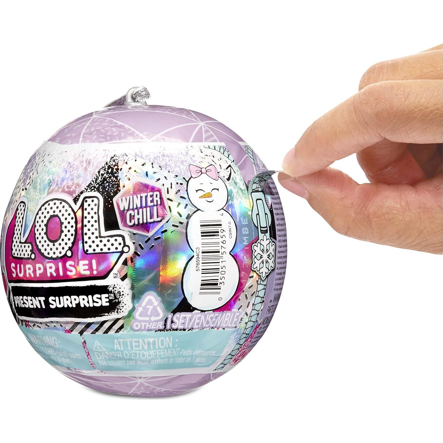 Muñeca L.O.L. Surprise! Holiday Supreme Tinsel con 8 Sorprisas