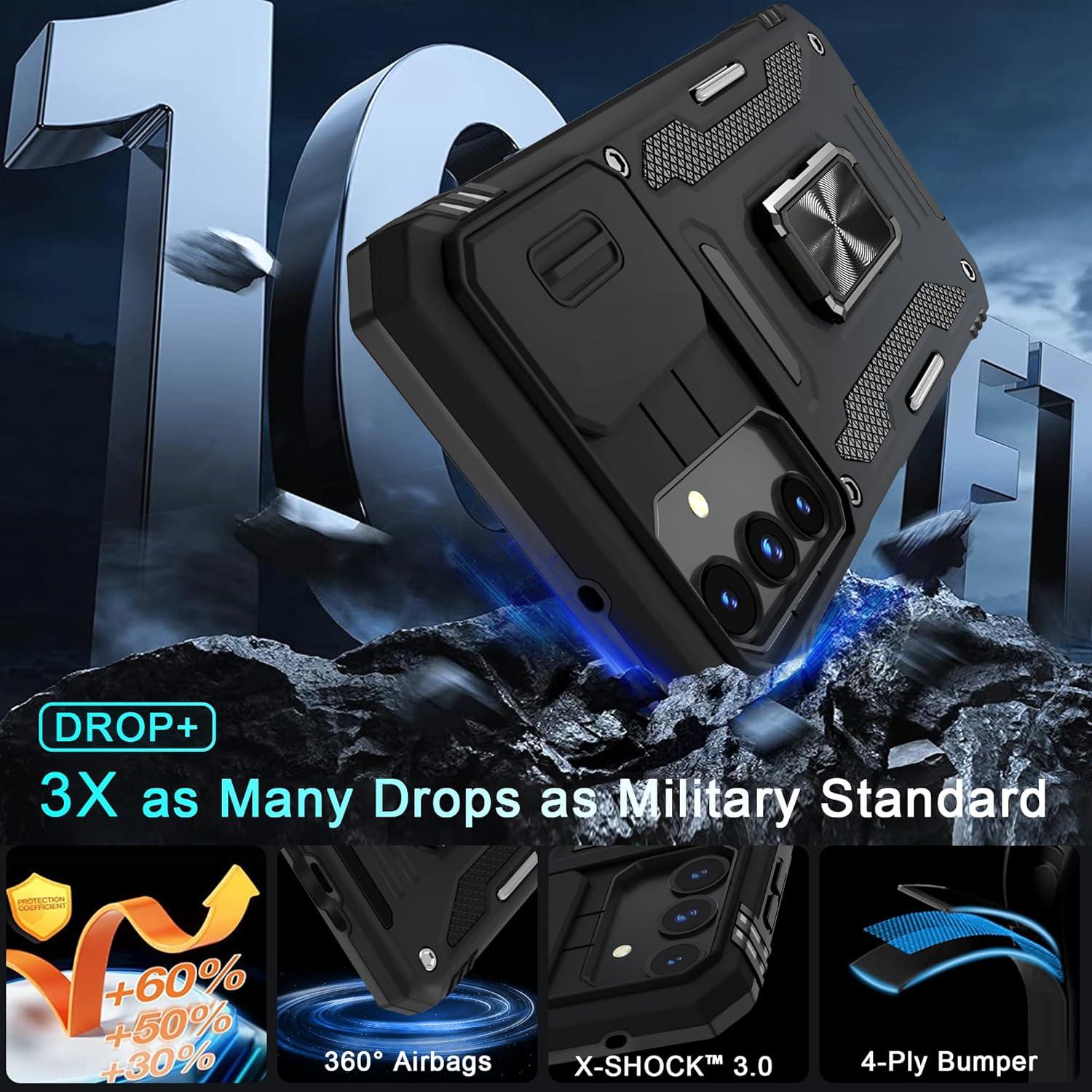 Funda DEERLAMN para Samsung Galaxy A35/A55 5G - Protección Militar