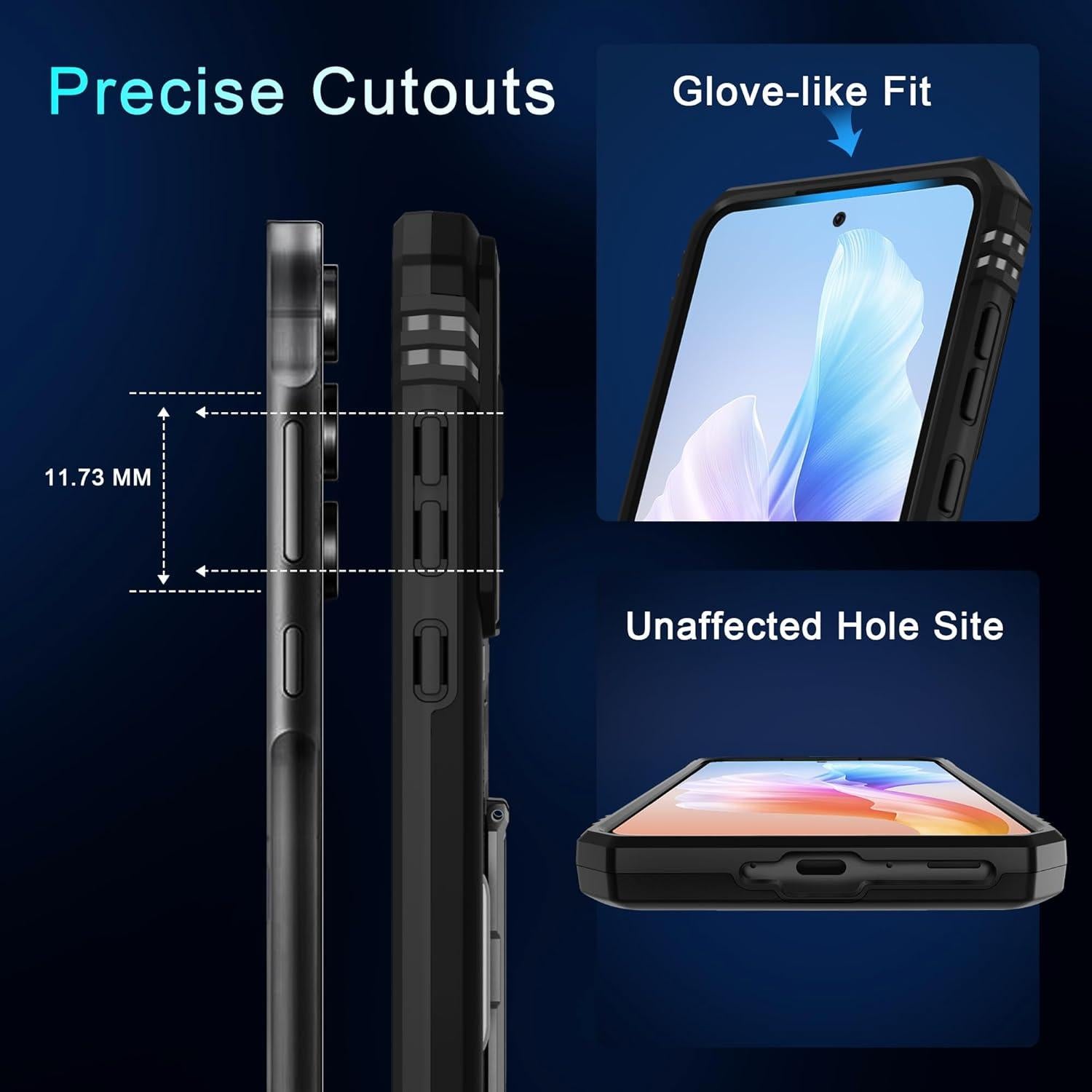 Funda DEERLAMN para Samsung Galaxy A35/A55 5G - Protección Militar