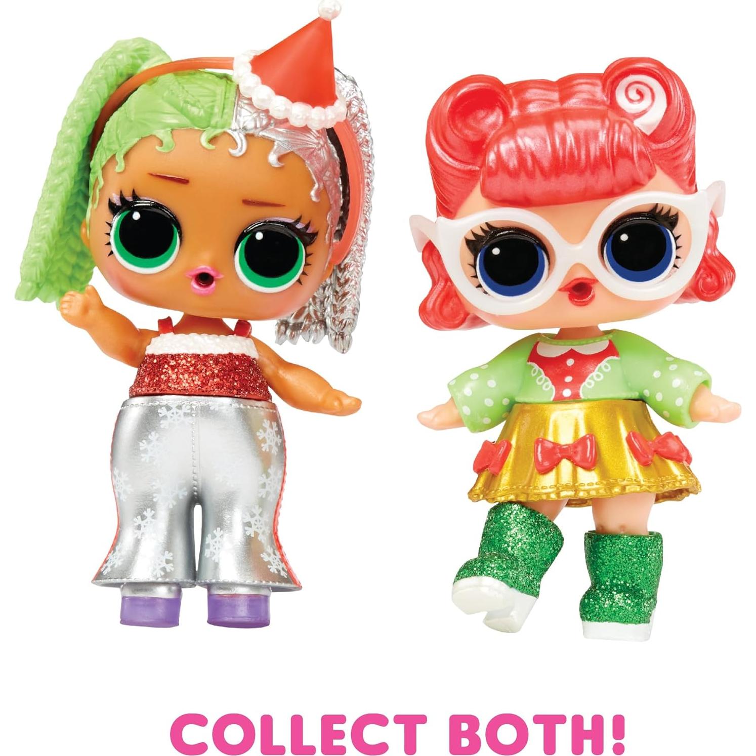 L.O.L. Surprise! Miss Merry Muñeca Navideña 8 Sorprisas