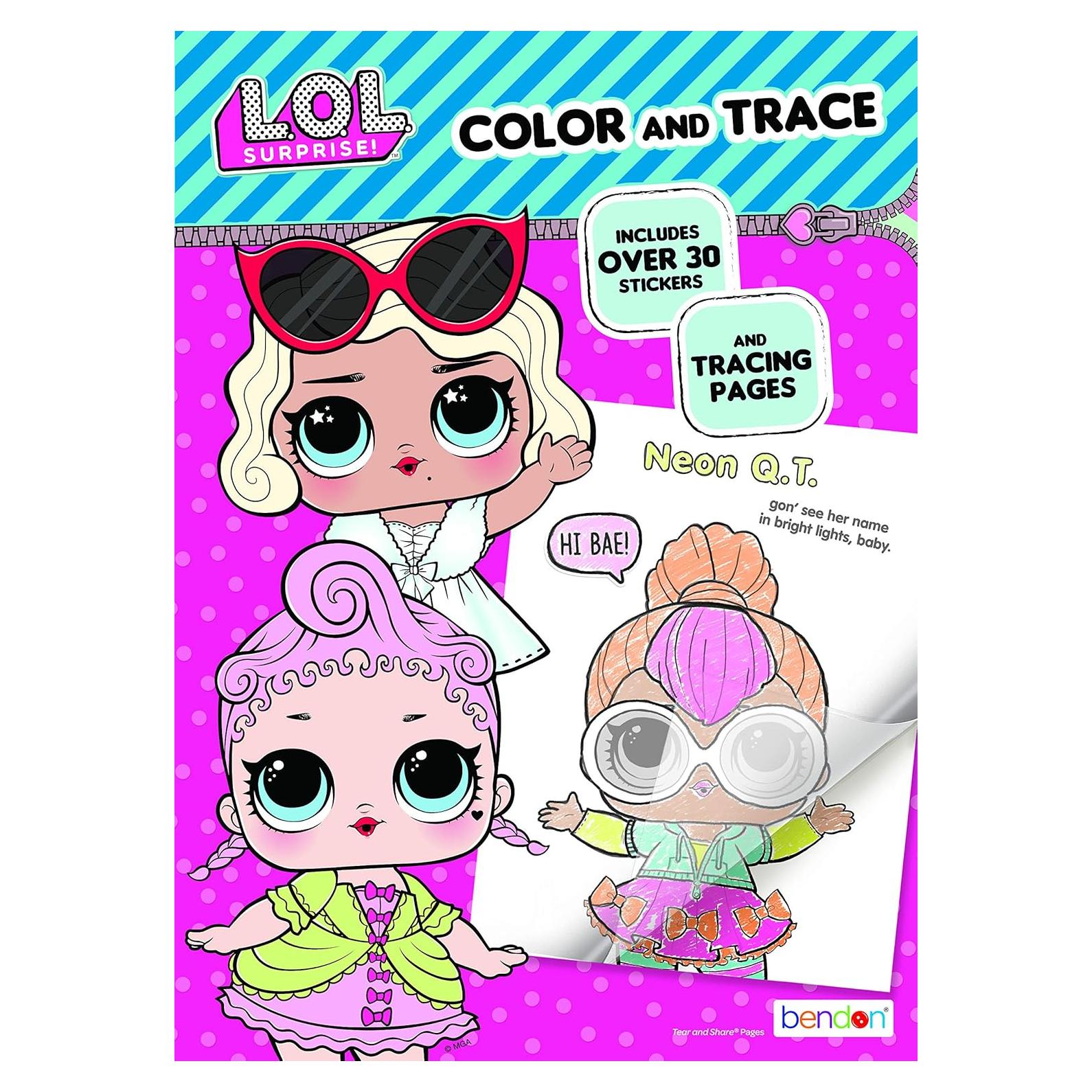 Libro de Actividades L.O.L. Surprise! Bendon 42756, 48 Páginas