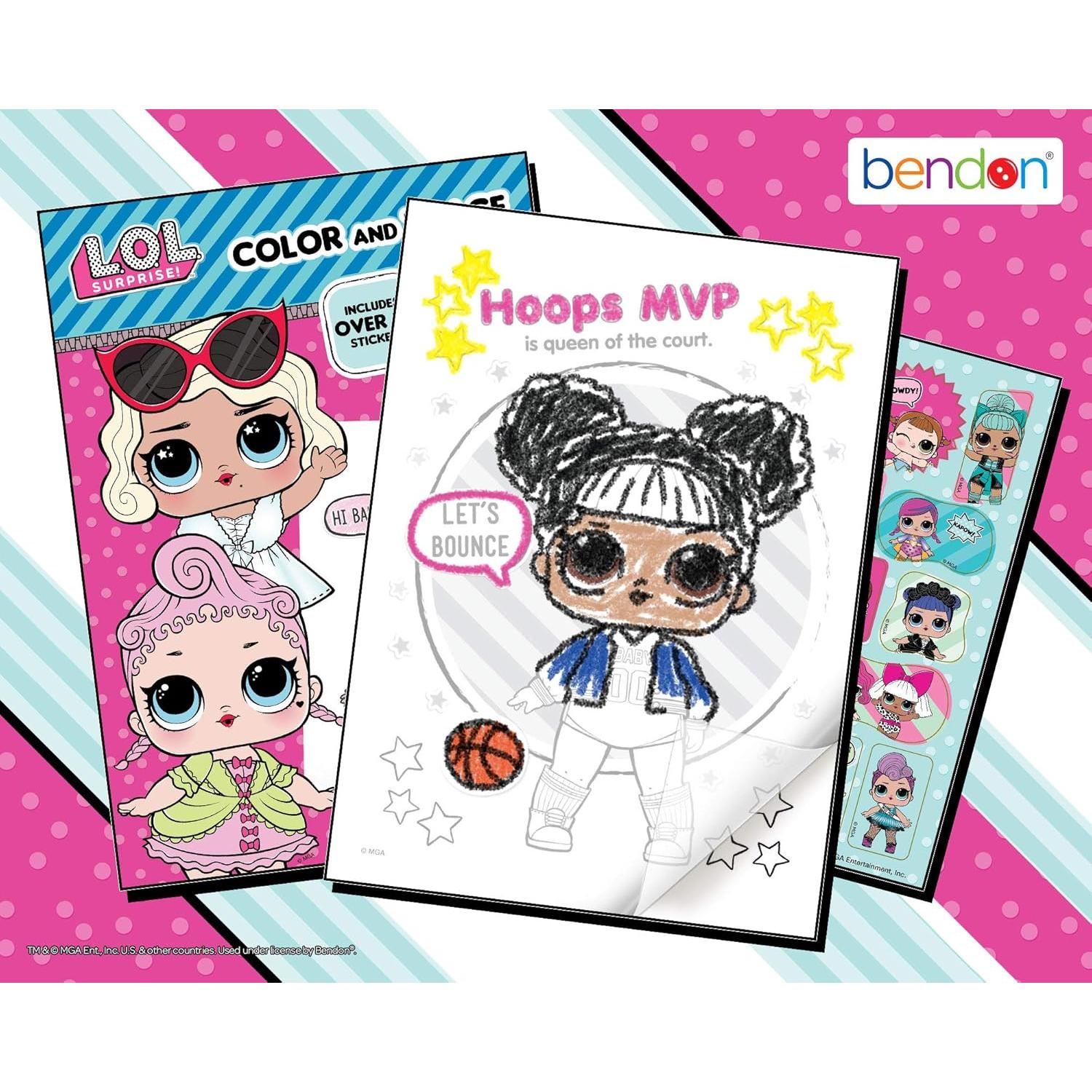 Libro de Actividades L.O.L. Surprise! Bendon 42756, 48 Páginas