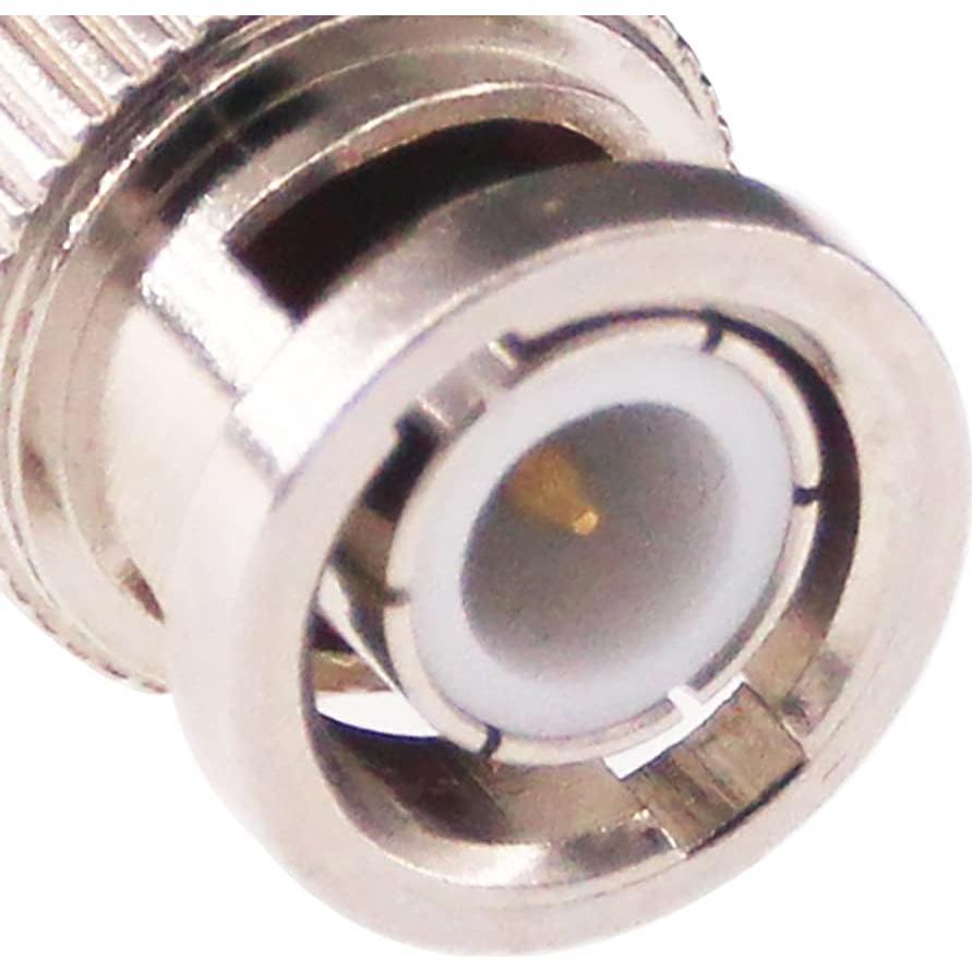 Adaptador Coaxial BNC Macho a SMA Hembra RF 5pcs
