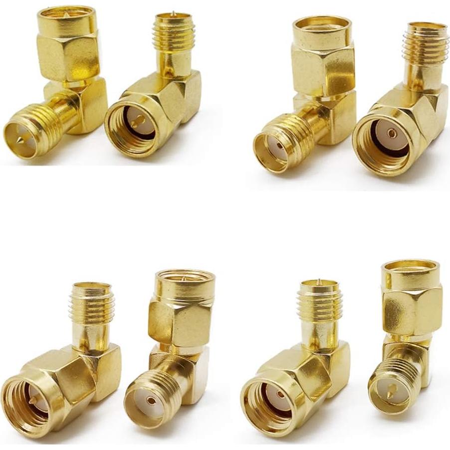 Kit de Conectores SMA ALLiSHOP 18 Piezas Latón 50 Ohmios