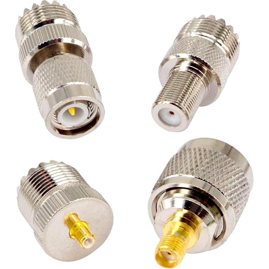 Kit de Adaptadores UHF 20 Tipos onelinkmore Coaxial RF