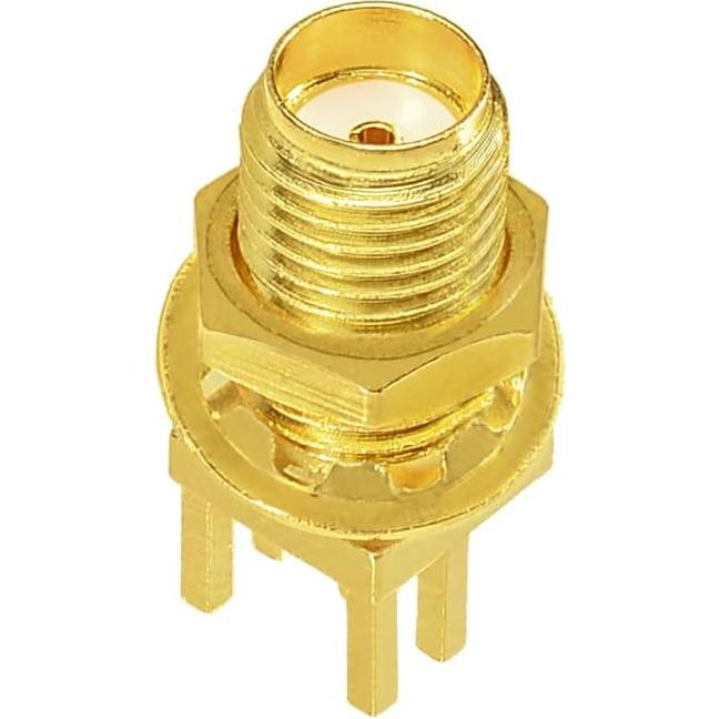 Conectores SMA Femenino Superbat 10pcs Montaje en Bisel PCB