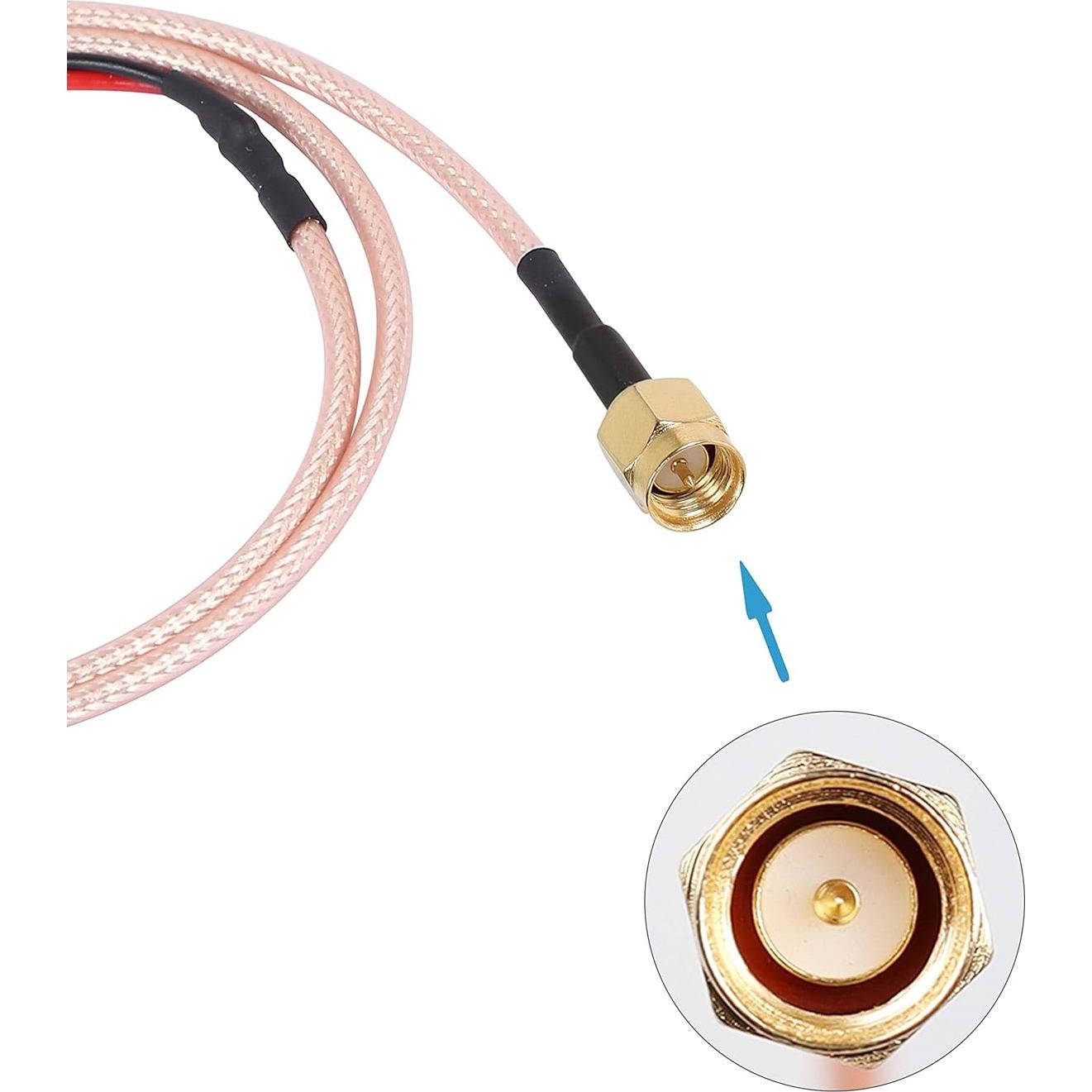 Cable de Conector SMA Macho a Dupont 1m - Yingtuyou LE-8