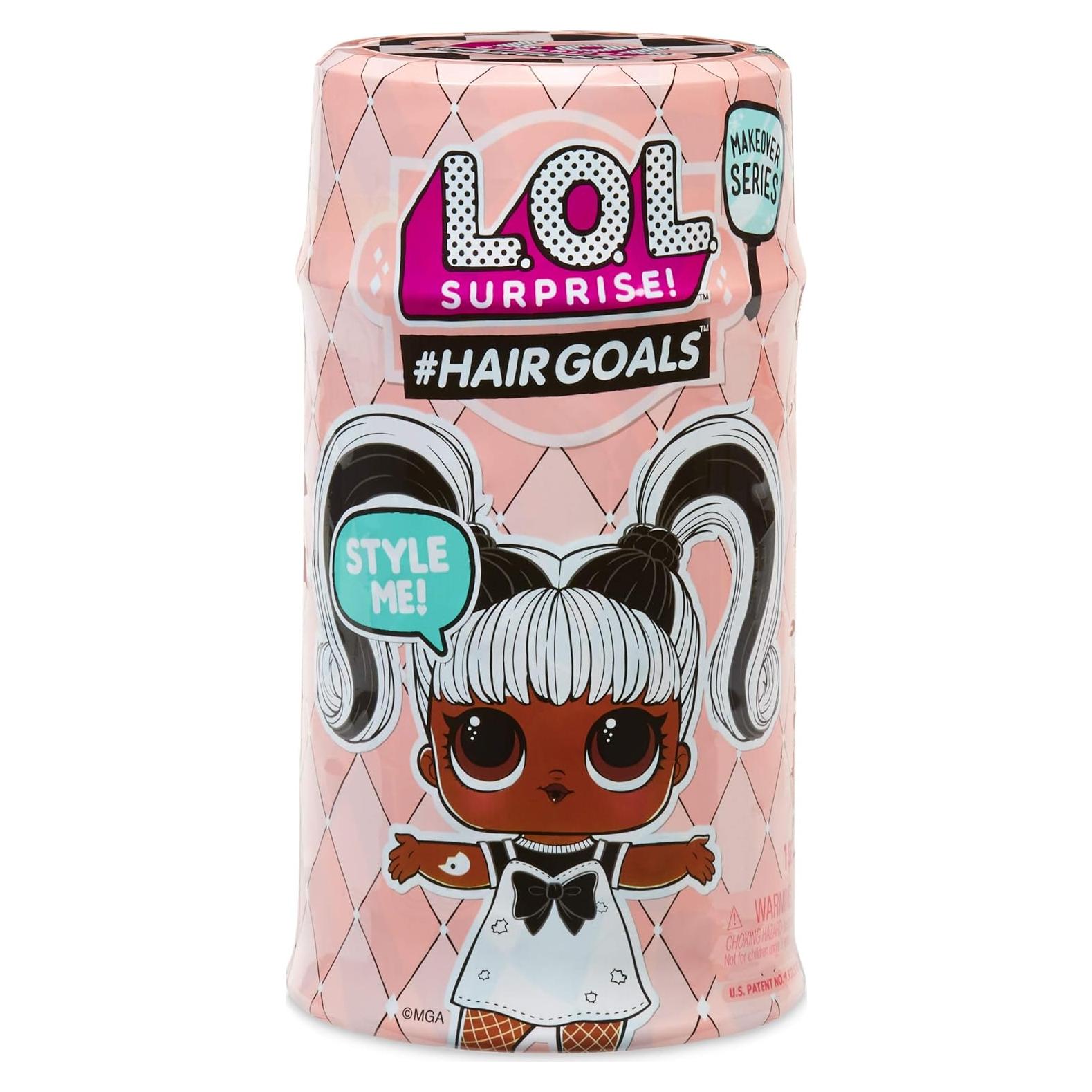 L.O.L. Surprise Hairgoals Makeover Series with 15 Surprises, Multicolor