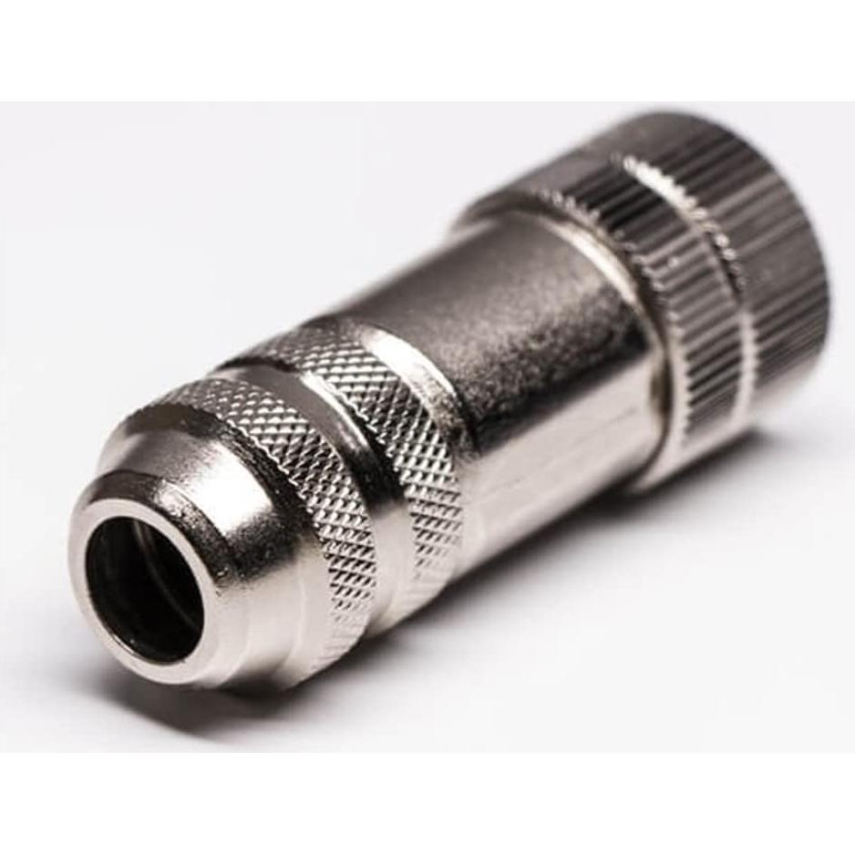 Conector Profibus M12 Hembra A-Code 4 Pines Recto IP68