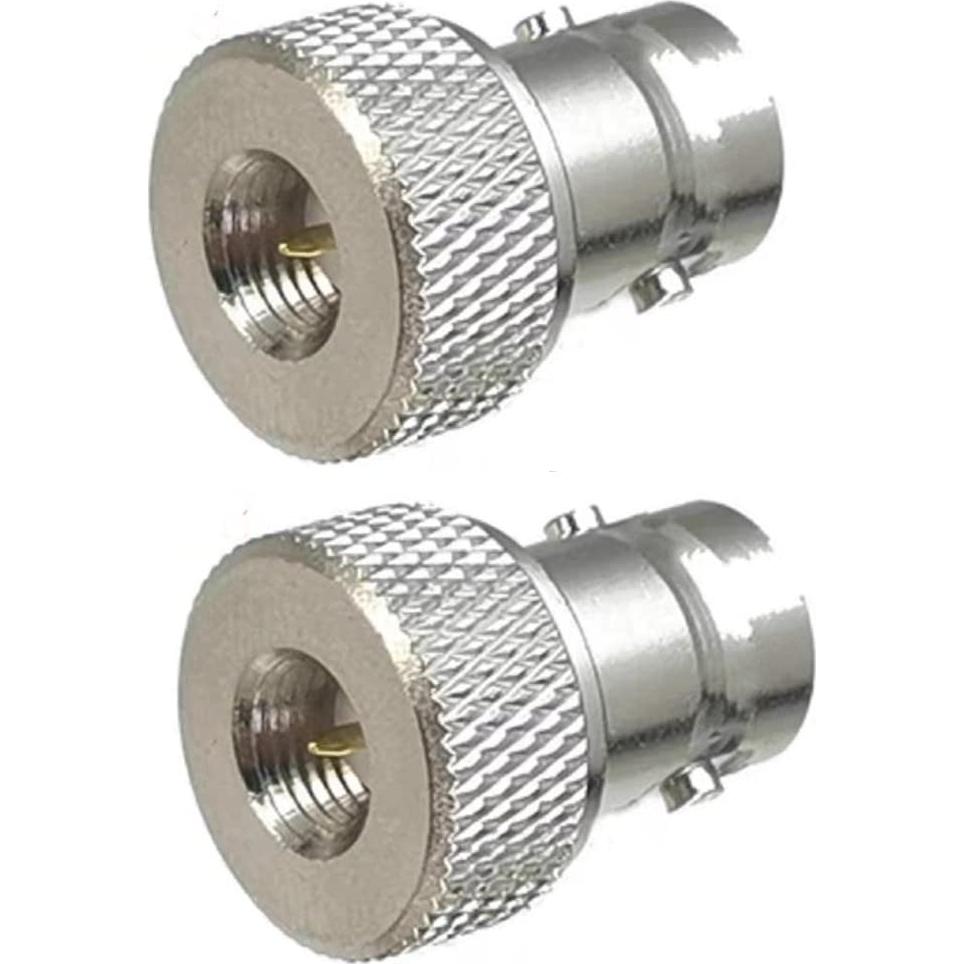 Conector Coaxial BNC Hembra a SMA Macho 8Pcs QLXHBOT