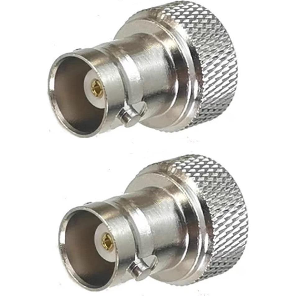 Conector Coaxial BNC Hembra a SMA Macho 8Pcs QLXHBOT