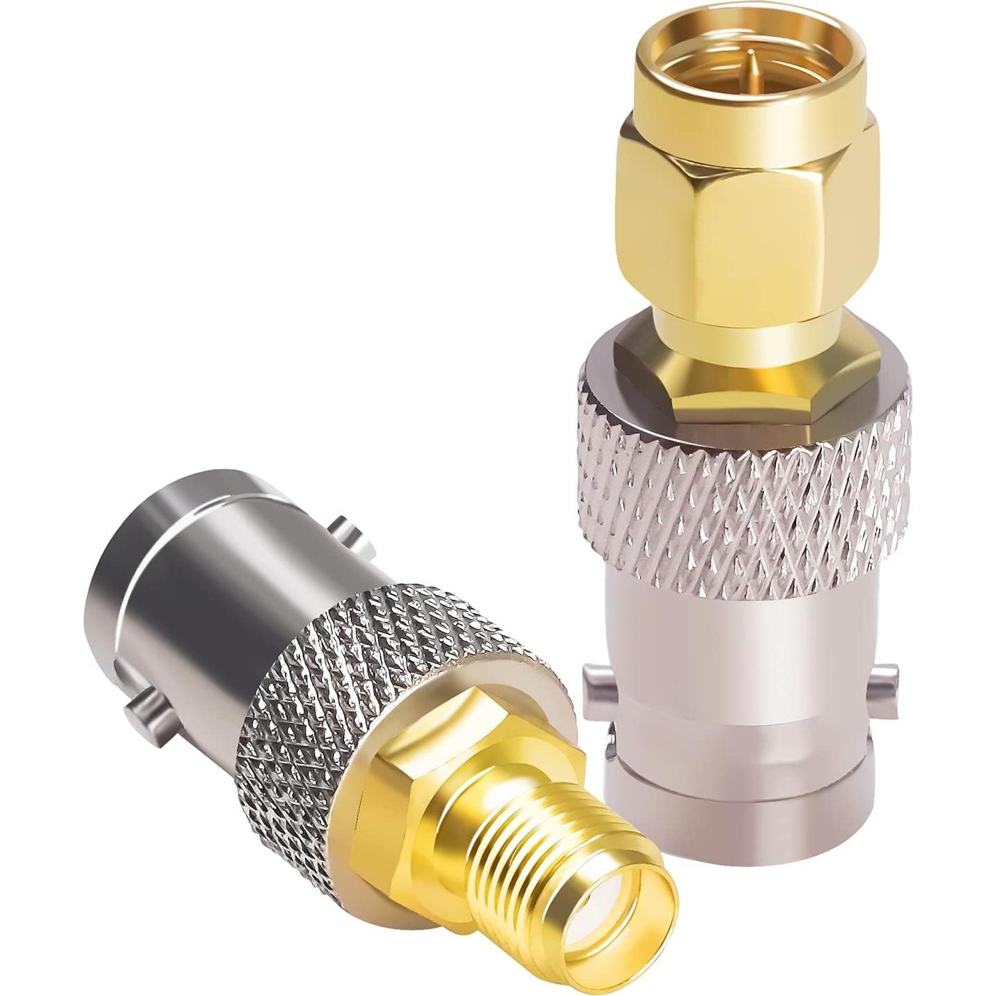 Kit de Adaptadores Coaxiales Goupchn SMA a BNC 8PCS