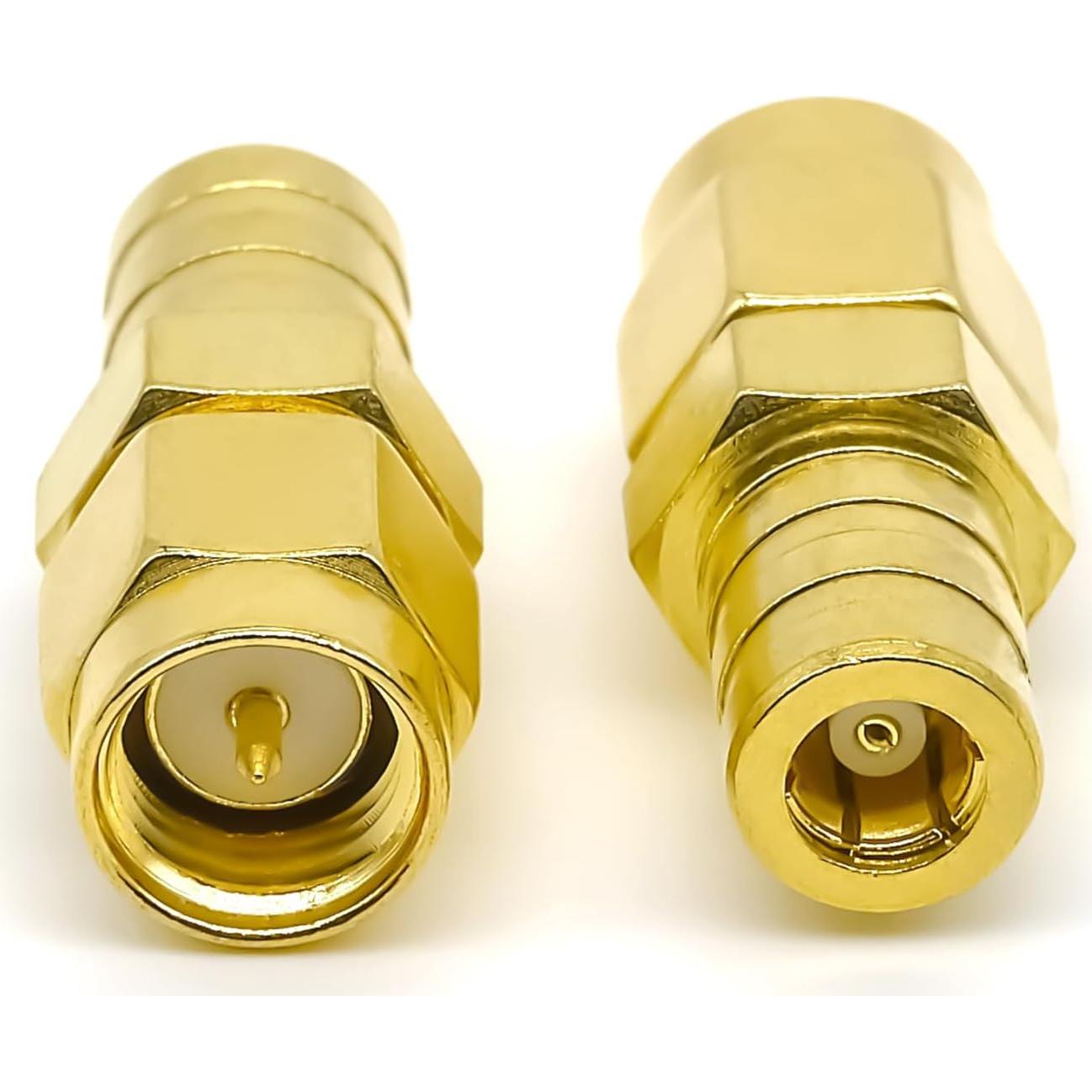 Adaptador Coaxial SMA Macho a SMB Hembra 2 Piezas Ahoaepy