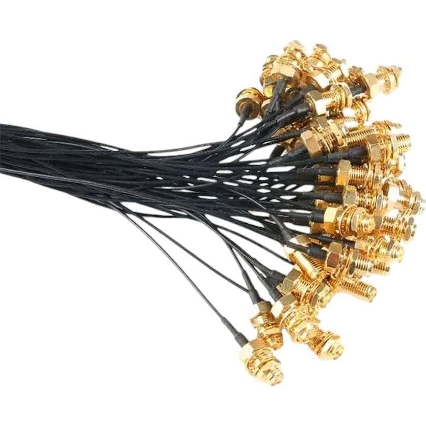 Conector SMA Hembra a UFL Adaptador RF 5PCS RG178 1.13mm