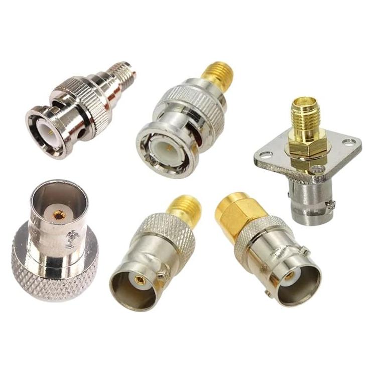 Adaptadores BNC a SMA Macho y Hembra TRAQUOKANTA 2025