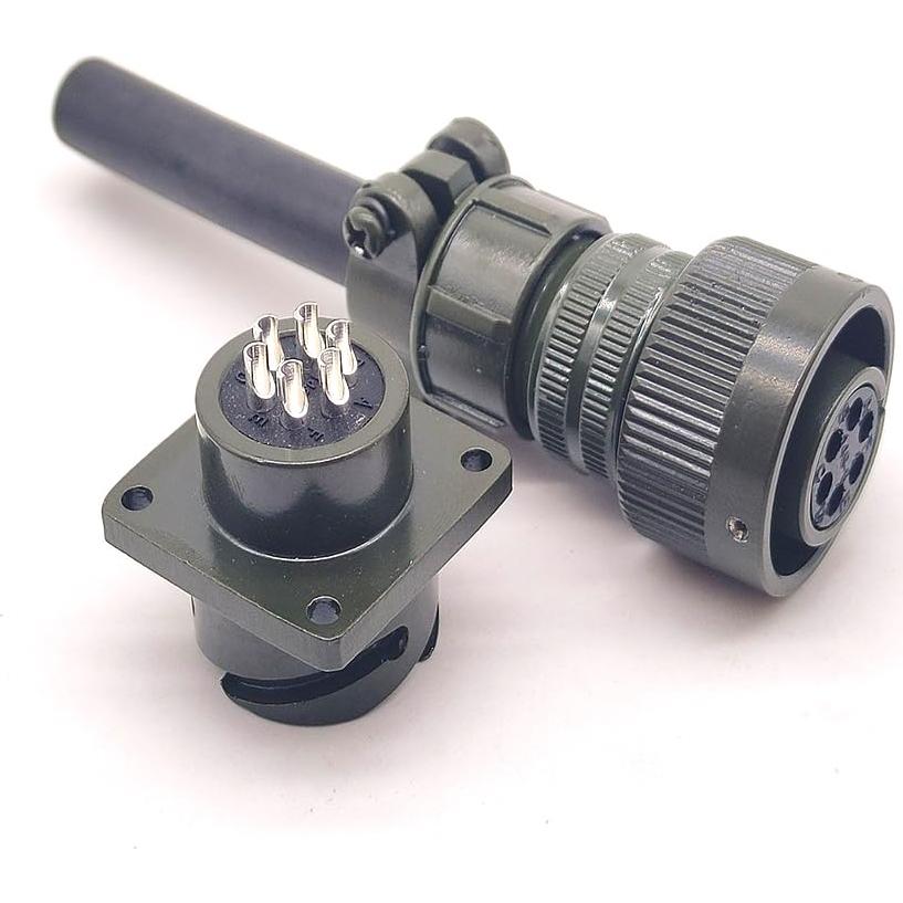 Conector Bayoneta 6 Pines GXMRHWY MS3106A14S-6