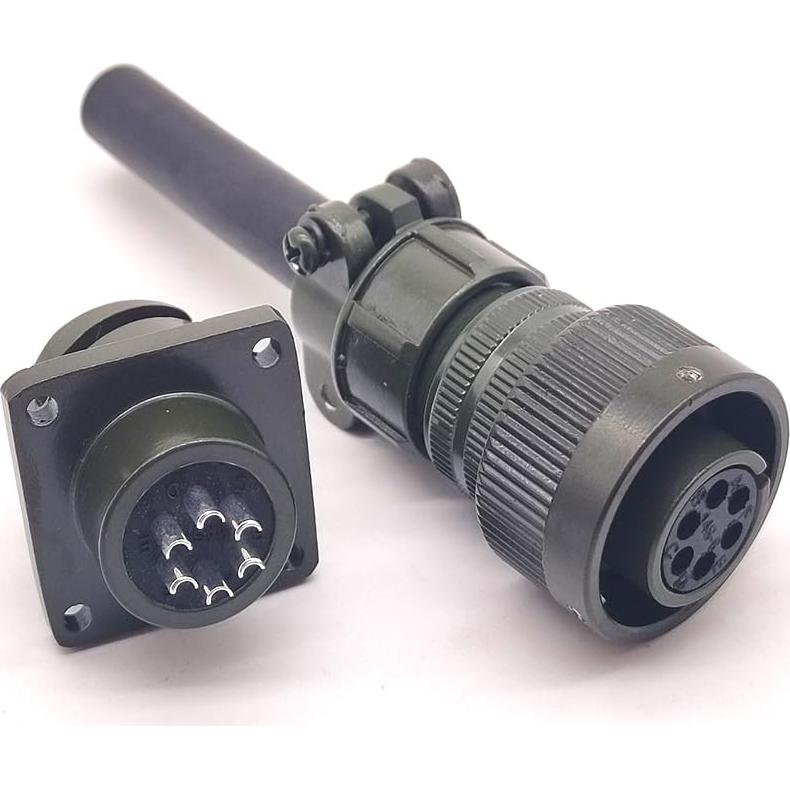 Conector Bayoneta 6 Pines GXMRHWY MS3106A14S-6