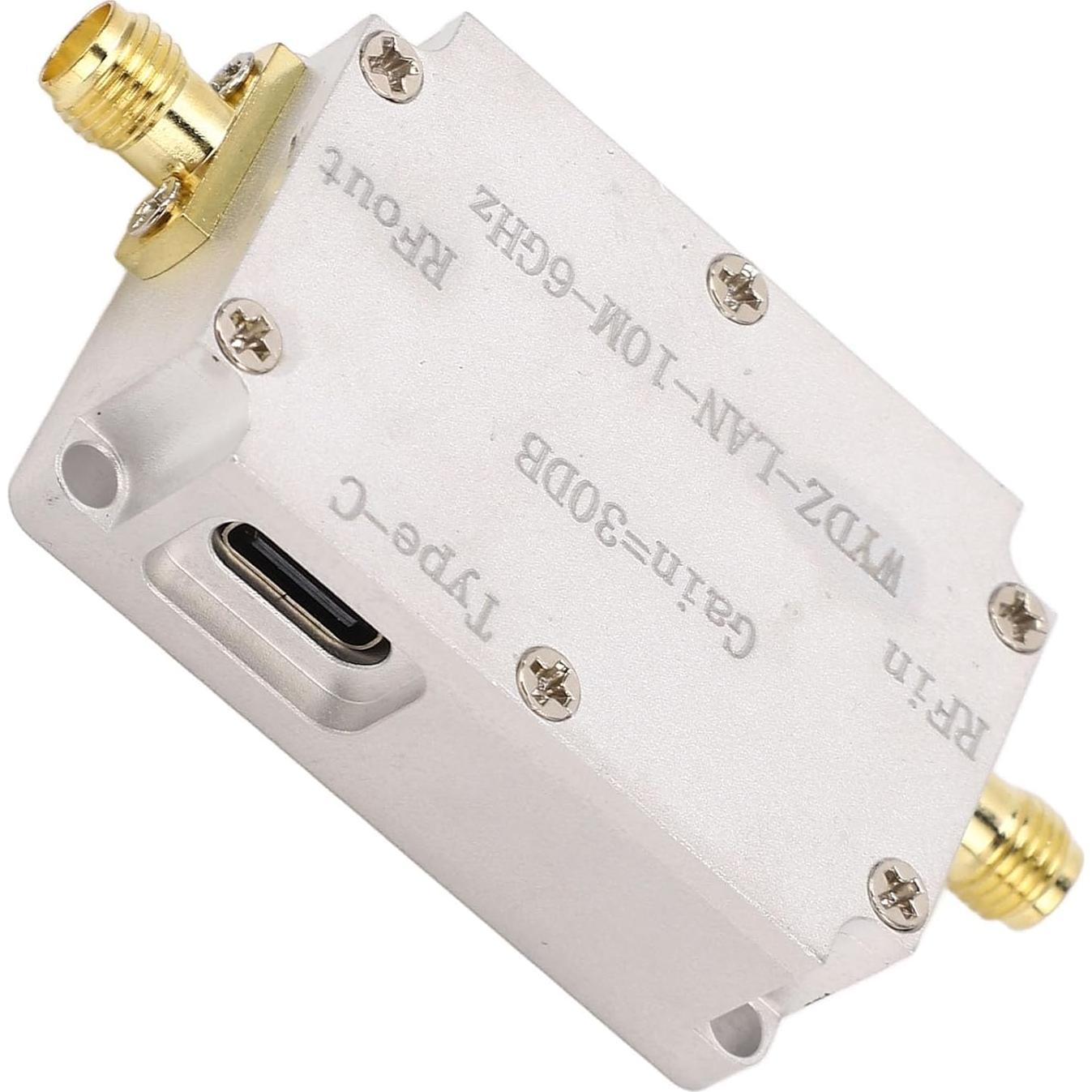 Amplificador RF Banda Ancha POCREATION 30dB SMA 10M-6GHz