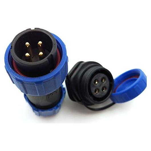 Conector Impermeable 4Pin SZJELEN SP21 IP67 para Iluminación