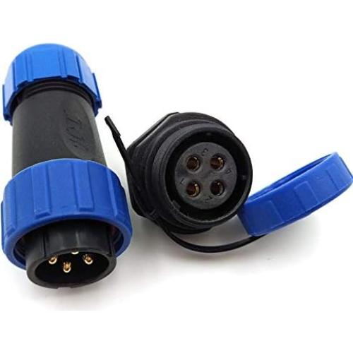 Conector Impermeable 4Pin SZJELEN SP21 IP67 para Iluminación