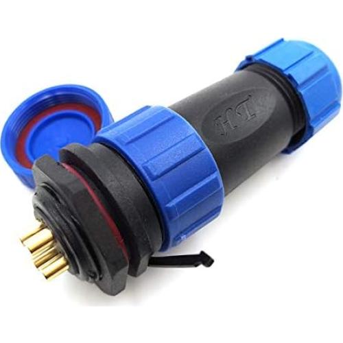 Conector Impermeable 4Pin SZJELEN SP21 IP67 para Iluminación