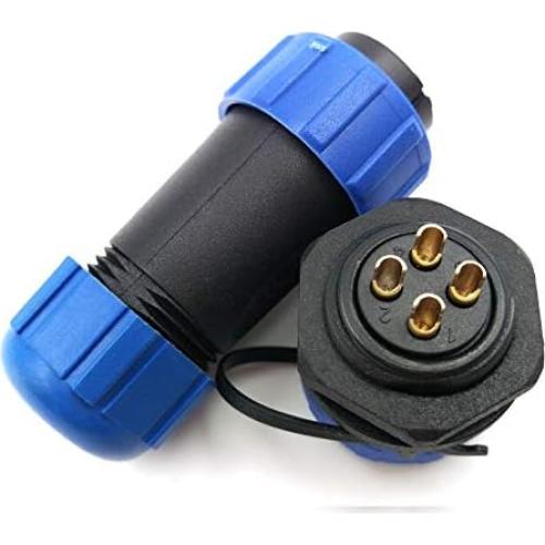Conector Impermeable 4Pin SZJELEN SP21 IP67 para Iluminación