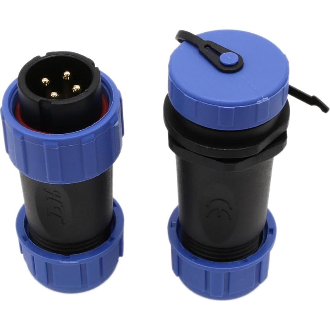 Conector de Aviación Impermeable HangTon HE21 4 Pines IP68