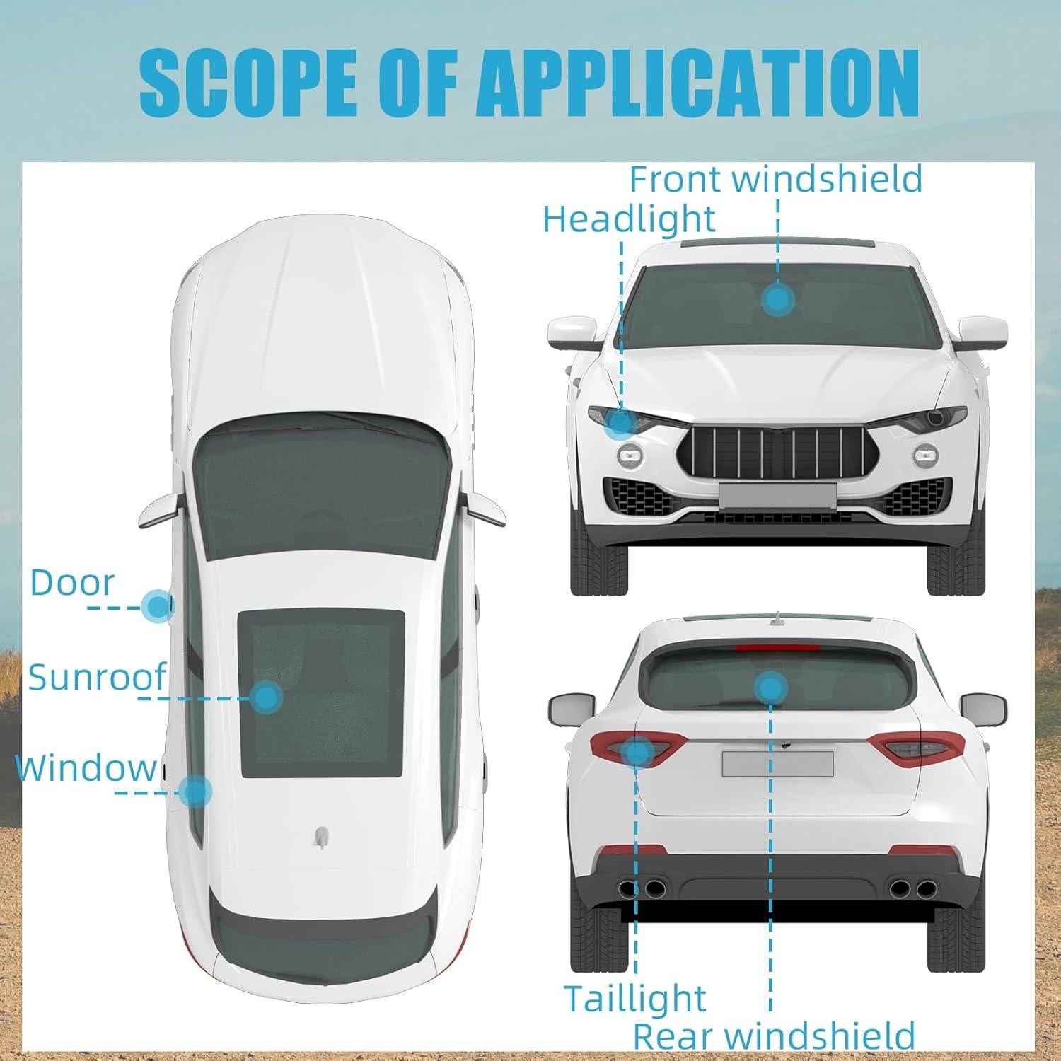 Cinta Selladora de Butilo TAGLLY 4M 8mm Impermeable para Autos
